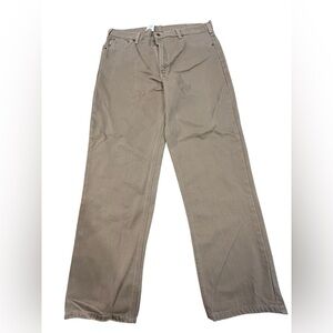Carhartt B161 Men’s Tan Work 5-Pocket Jeans‎ VTG 40x32 Gorpcore Outdoor
